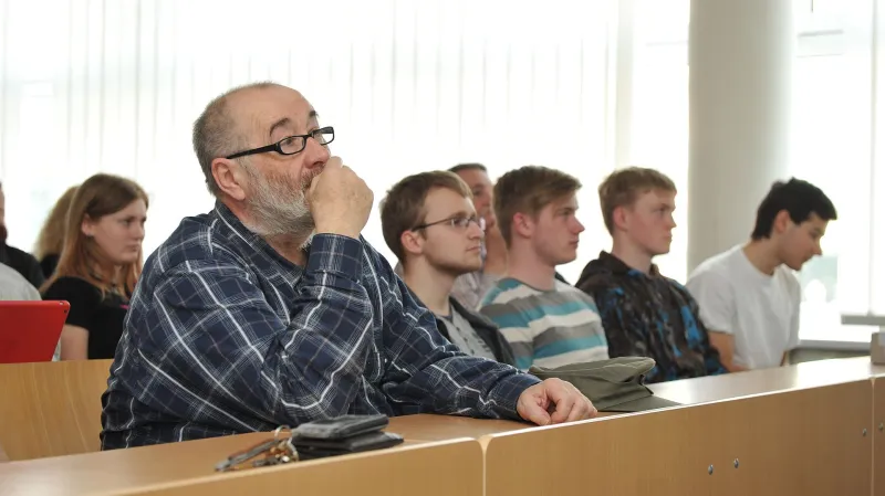 Přednáška na Univerzitě Pardubice