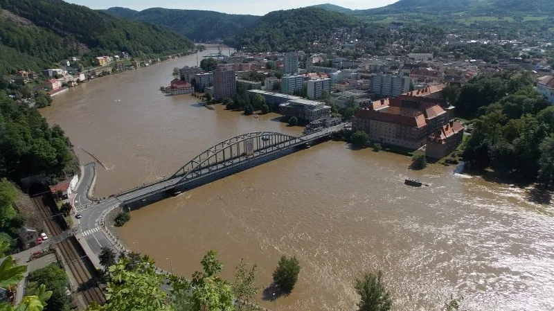 Povodeň v Děčíně