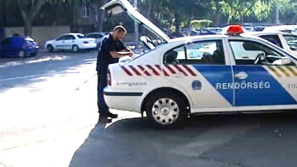 Maďarská policie