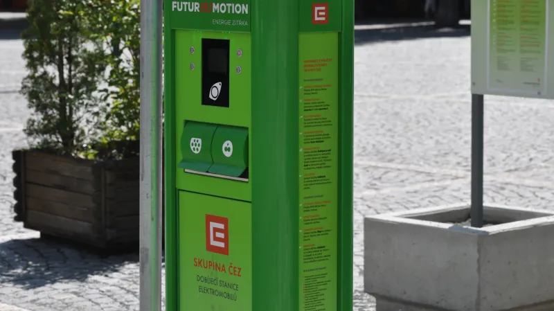 Dobíjecí stanice pro elektromobily