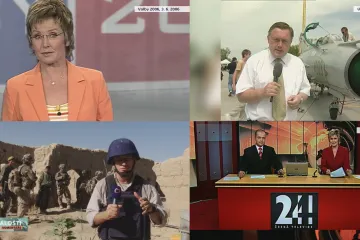 Změnila se móda, technika i rutina. ČT24 vysílá už 20 let