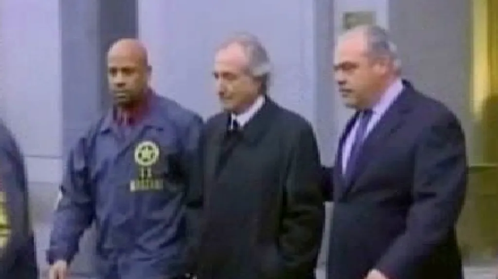 Madoff v rukou policie