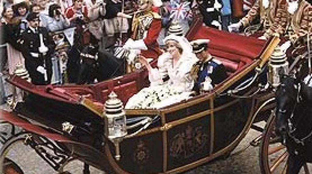 Svatba lady Diany a prince Charlese