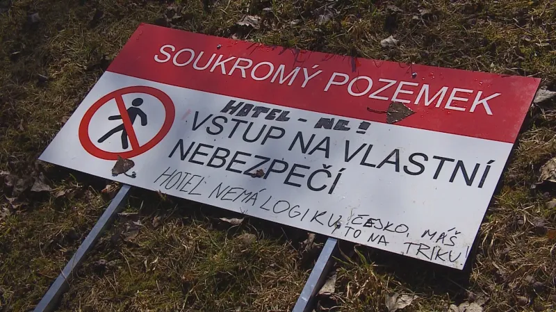 Někteří místní s plány developera nesouhlasí