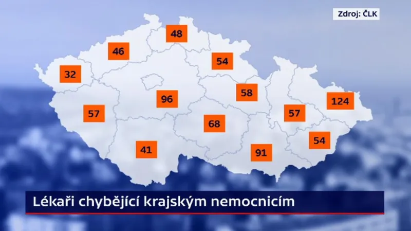 Kde chybí kolik lékařů