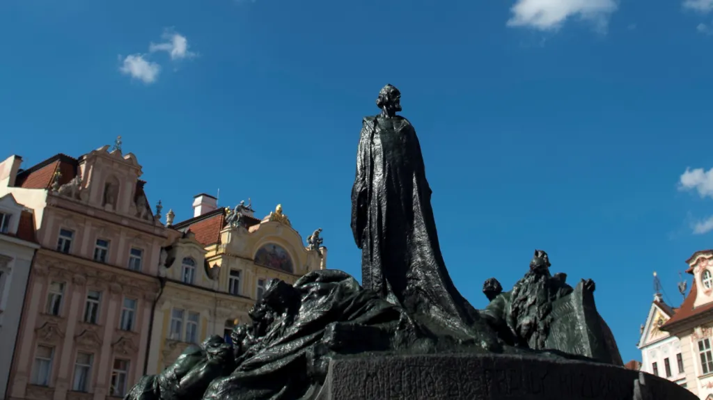 Pomník Jana Husa na Staroměstském náměstí