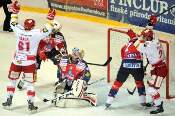Třinec zdolal Pardubice a má pátou výhru v řadě