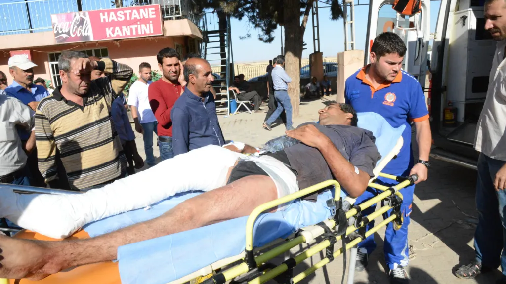 Útok radikálů na Kobani