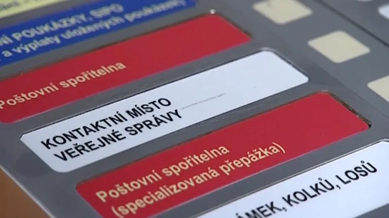 Kontaktní místo na České poště