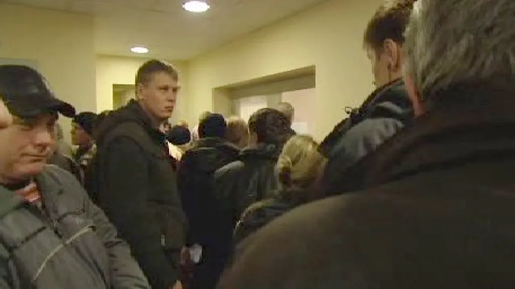 Fronta na úřadu práce