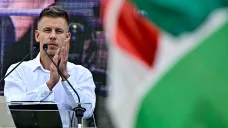 Maďarský opoziční politik Péter Magyar