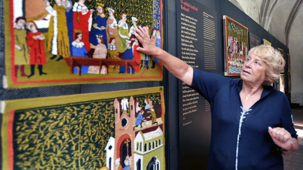 Gobelíny podle fragmentu Dalimilovy kroniky