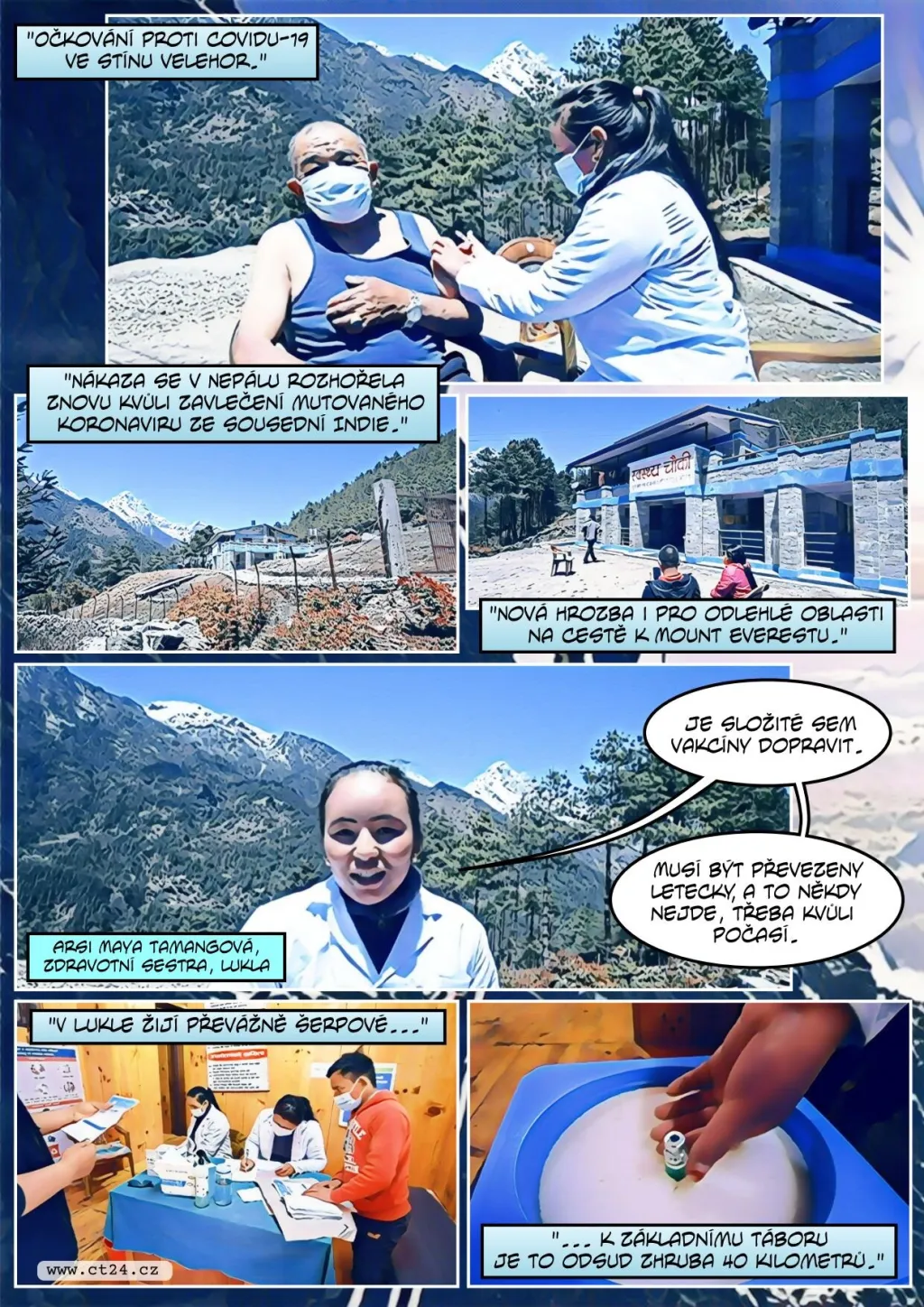 Koronavirus na nejvyšší hoře světa