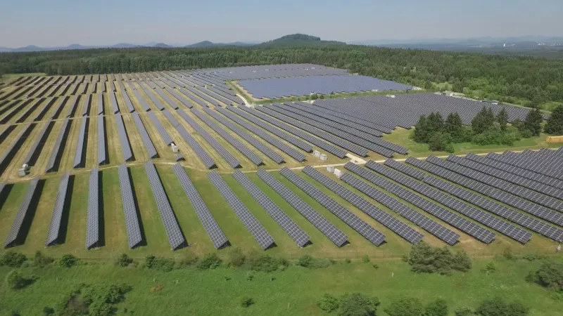 Solární panely v Evropě