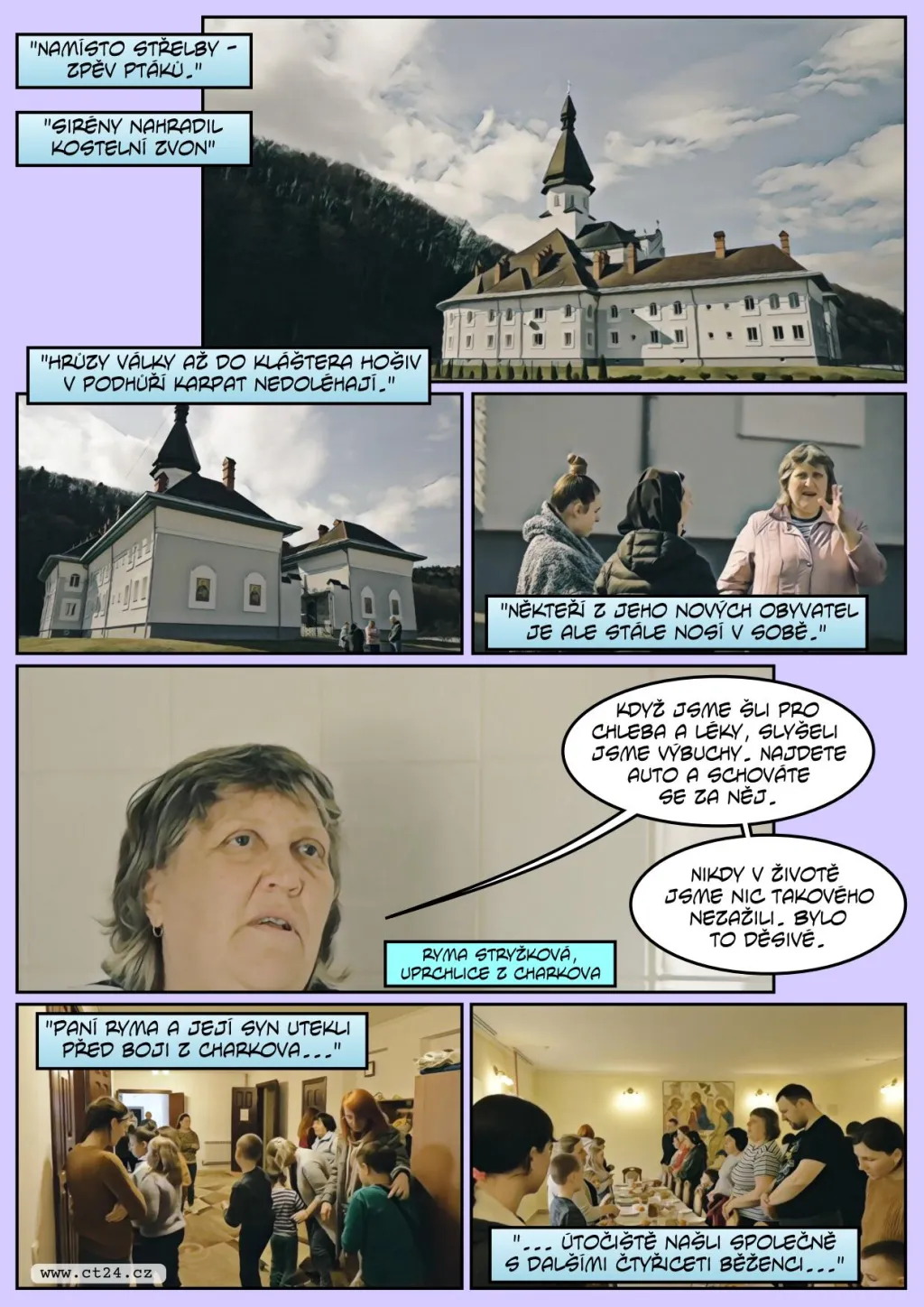 Církve pomáhají uprchlíkům