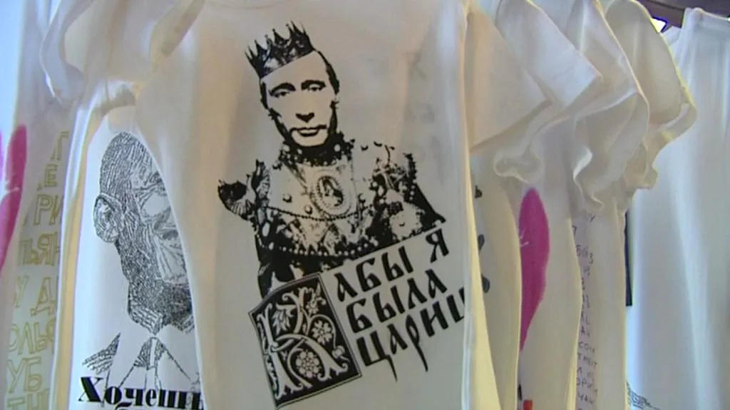 Tričko s Vladimírem Putinem