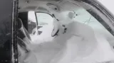 Řádění sněhové bouře v USA