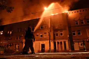 Ukrajina hlásí čtyři mrtvé po ruských útocích na Slovjansk a Záporoží