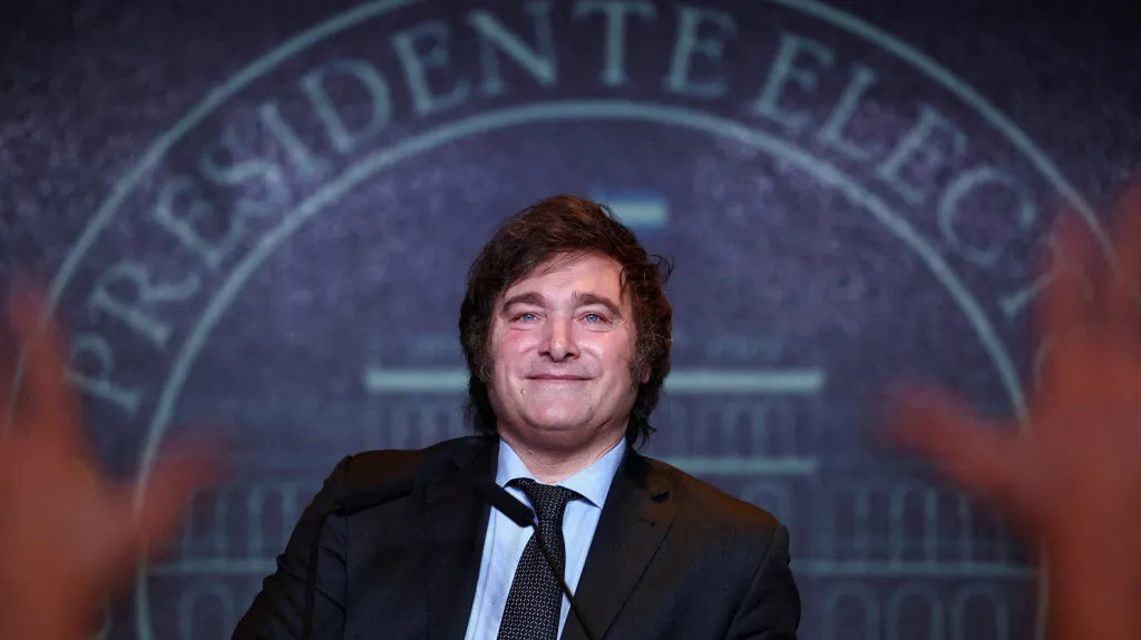 Nový argentinský prezident Javier Milei