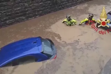 Sever Itálie zaplavila voda