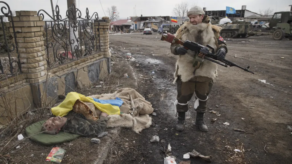 Ukrajinské Debalceve po bojích