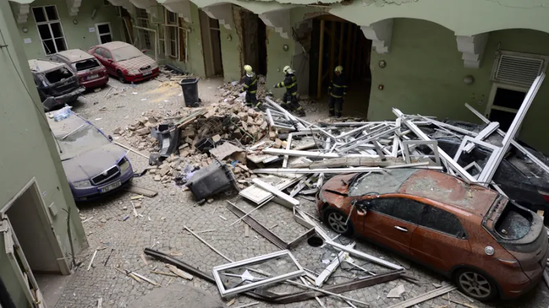 Oběť výbuchu v Divadelní ulici