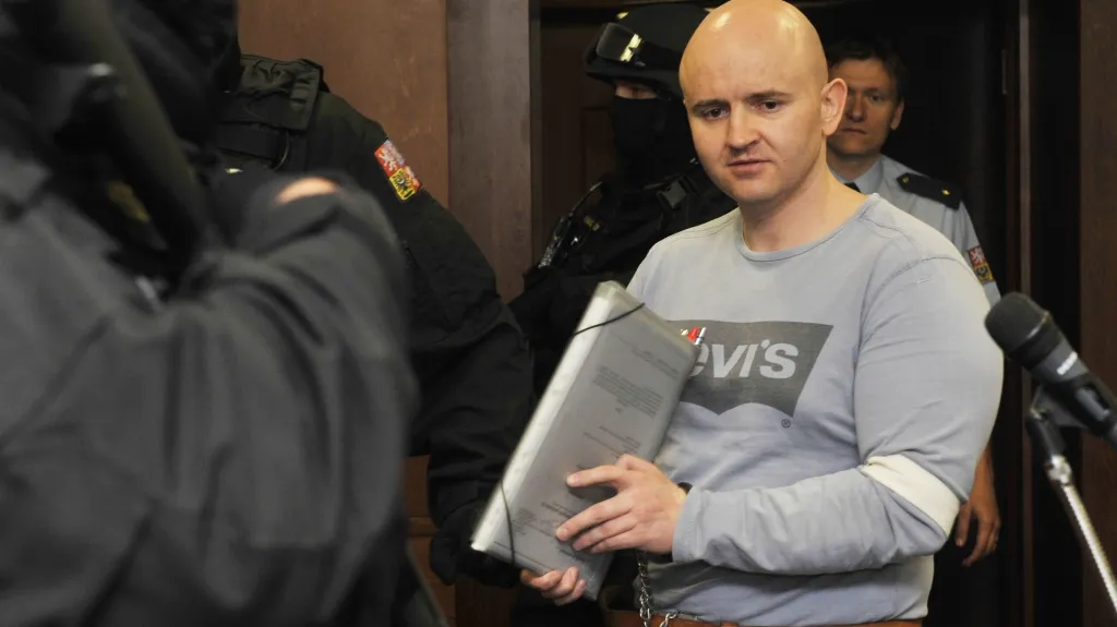 Miroslav Maslák před soudem