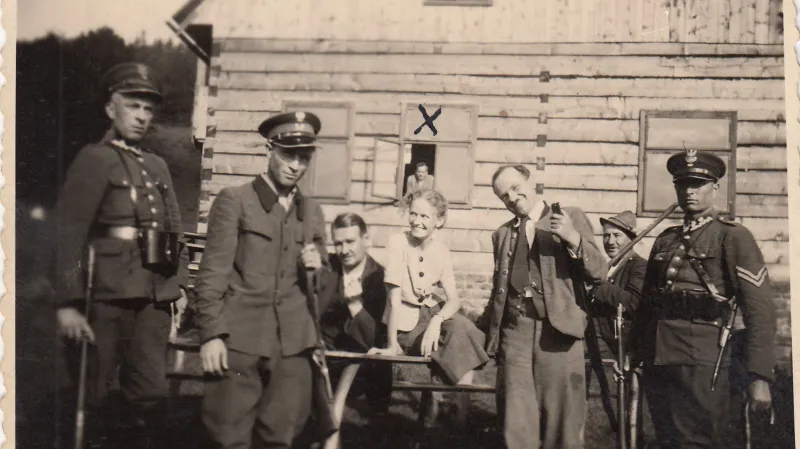 Marie Pětrošová ve skupině převaděčů