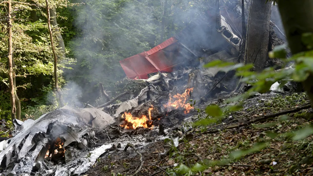 Nehoda letadel na Slovensku