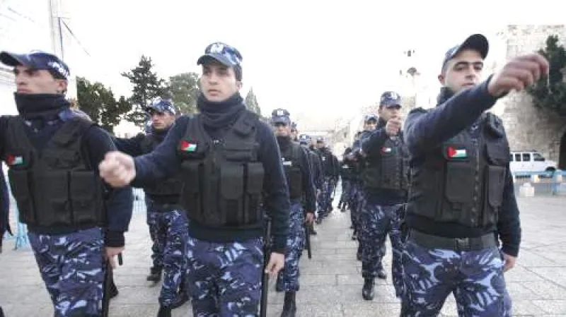 Palestinská policie dohlíží na bezpečnost v Betlémě