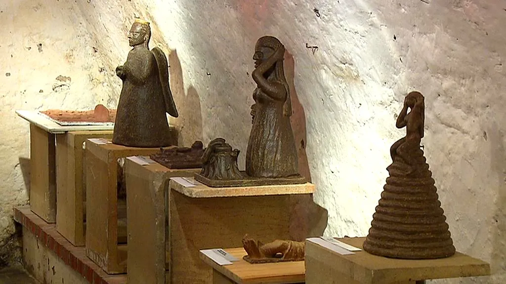 Práce sochařky Boženy Přikrylové