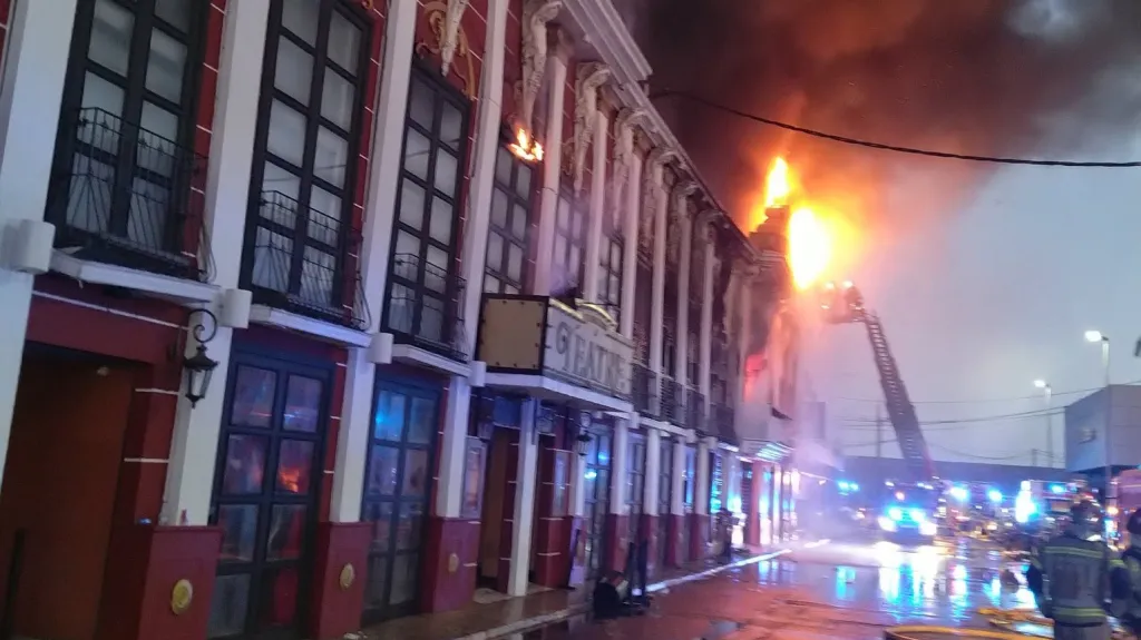 Požár ve španělském nočním klubu