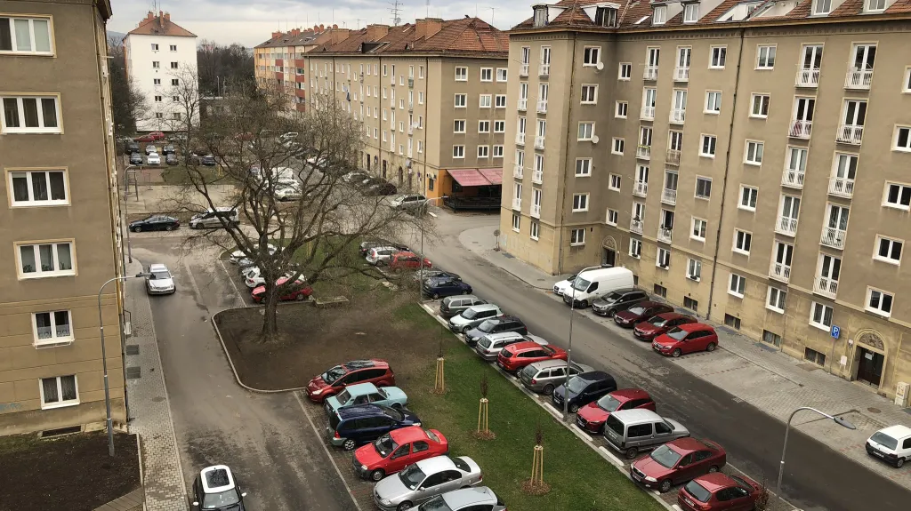 Vnitroblok v Brně-Žabovřeskách