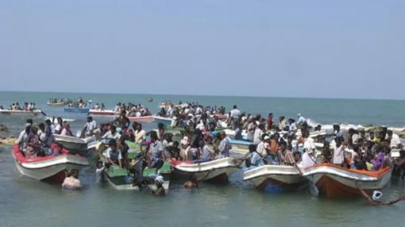 Civilisté na Srí Lance