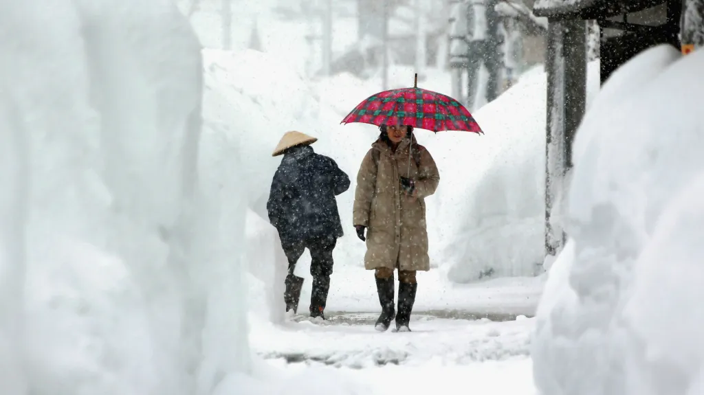 Sněhová kalamita v Japonsku