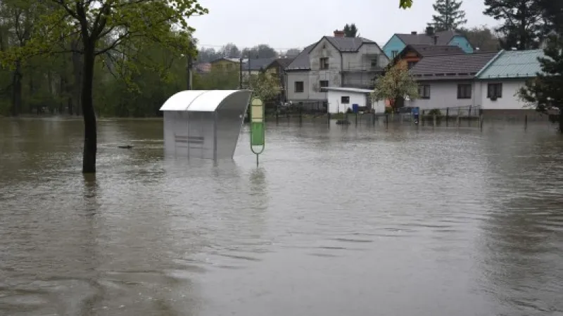 Řeka Petrůvka v Petrovicích u Karviné ,  Autor: Drahoslav Ramík ,  Zdroj: ČTK