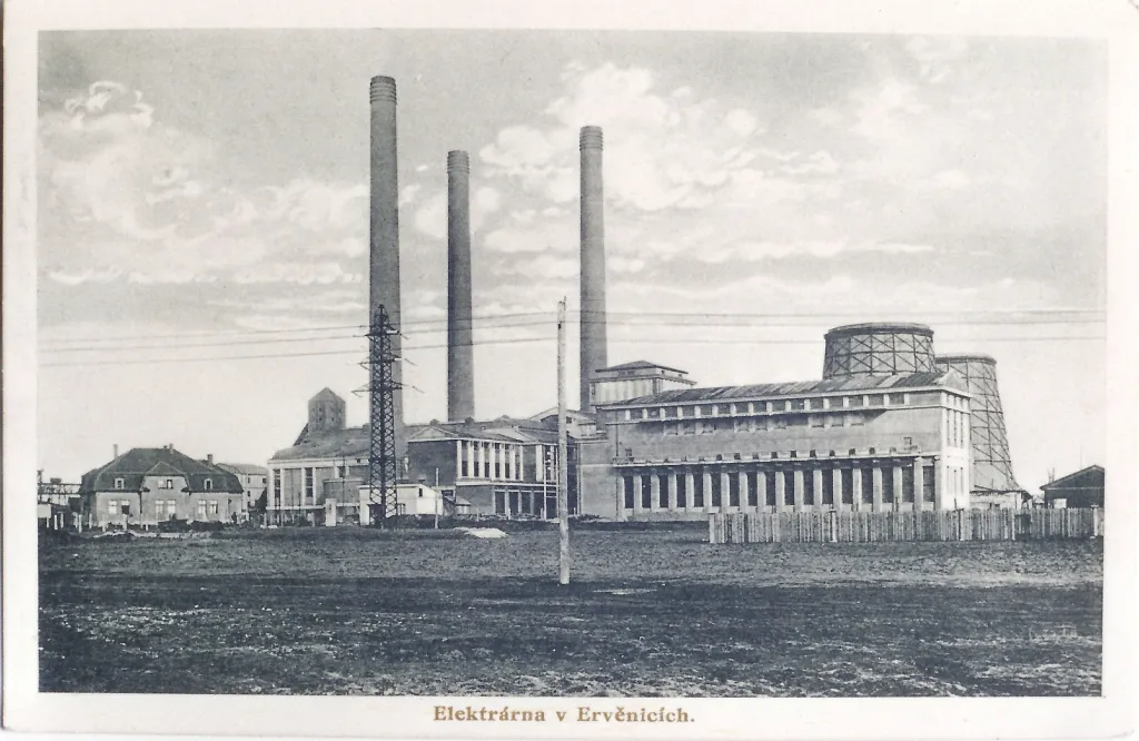 Bývalá elektrárna Ervěnice (1923 -1925)