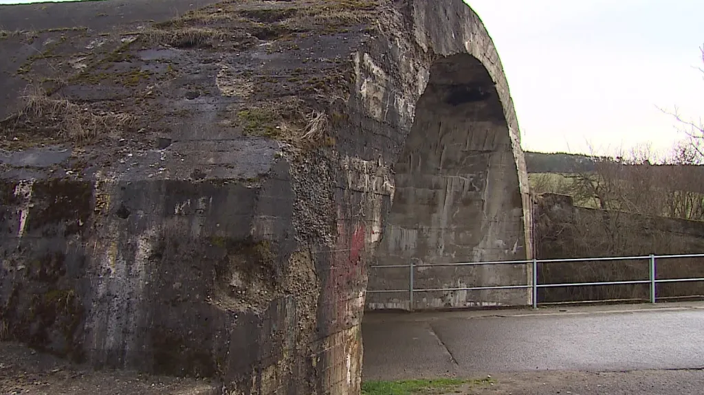 Pozůstatky Baťovy magistrály v Ludkovicích