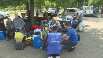 Ukrajinští běženci