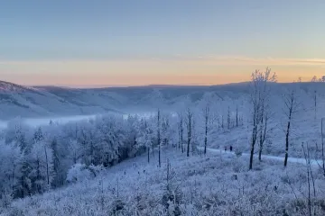 Česko sevřely silné mrazy, na Šumavě teploty klesly pod minus třicet