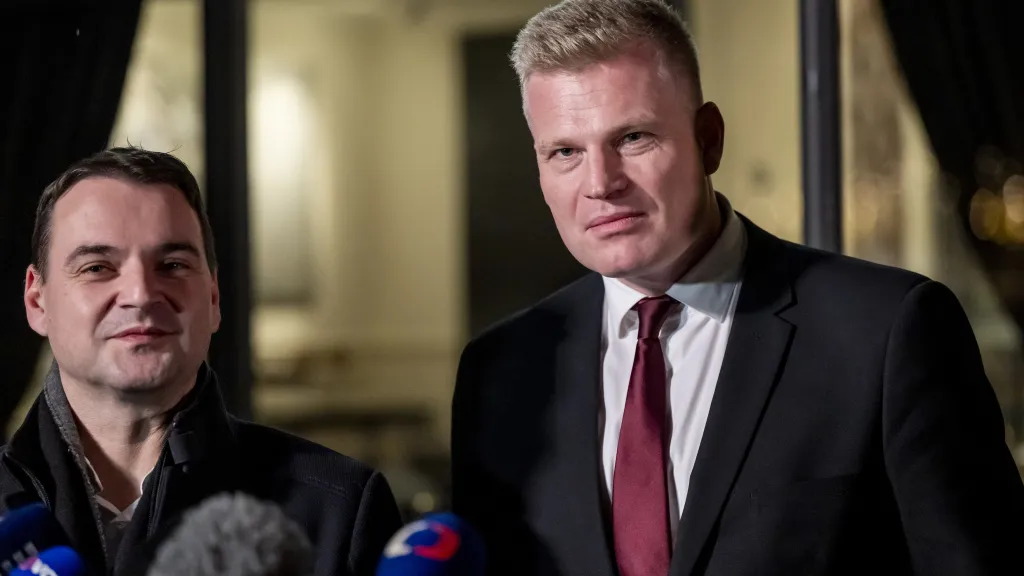 Petr Macinka a Filip Turek
