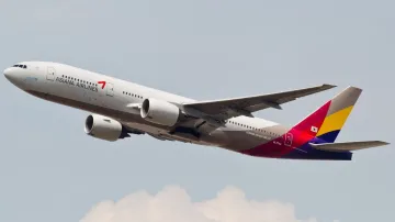 Boeing 777, který havaroval v San Francisku