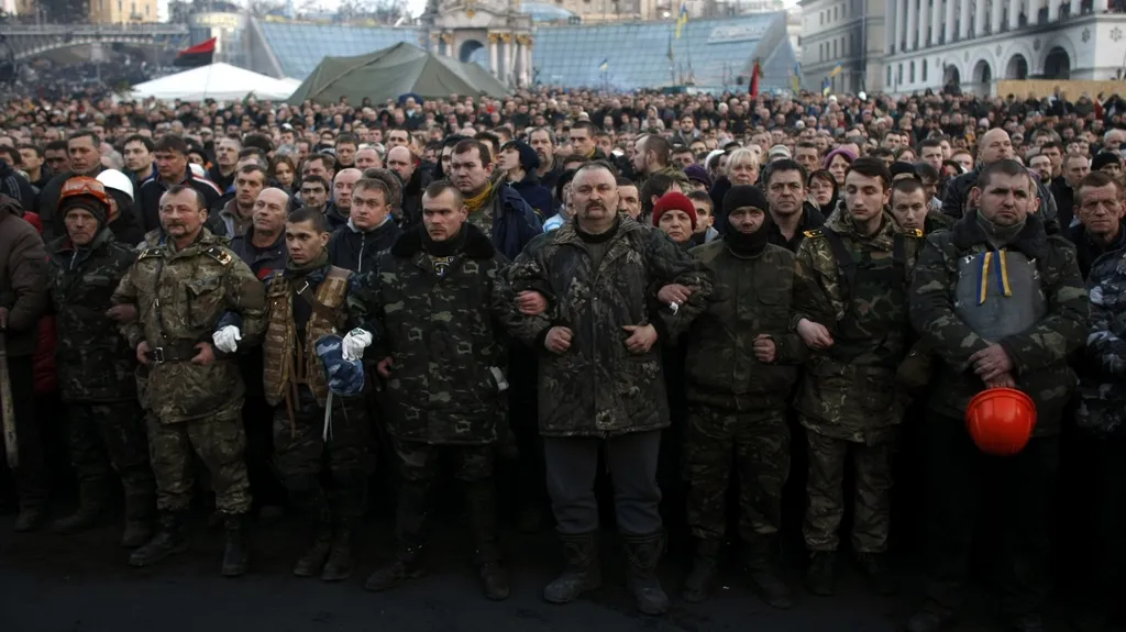 Demonstranti neopouštějí Majdan ani po zdánlivém vyřešení sporů