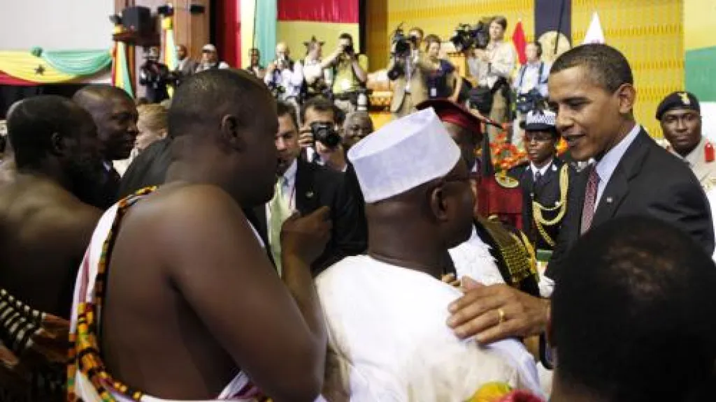 Barack Obama v Ghaně