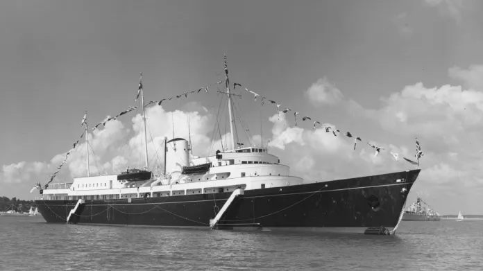 Loď Britannia - rok 1960