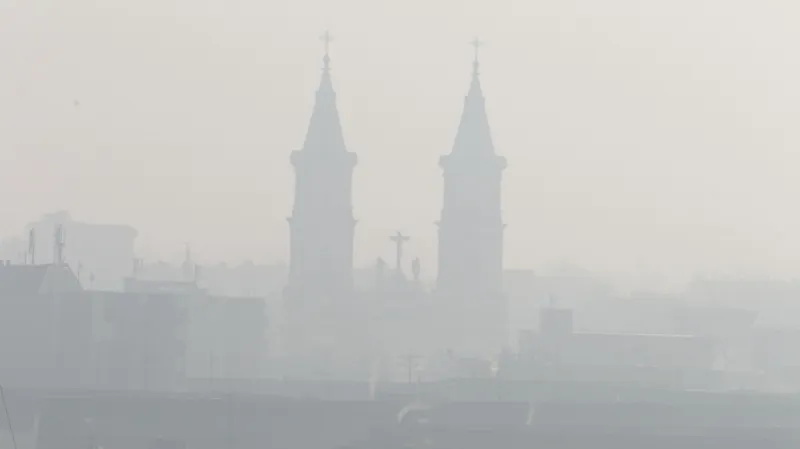 Smog v Ostravě