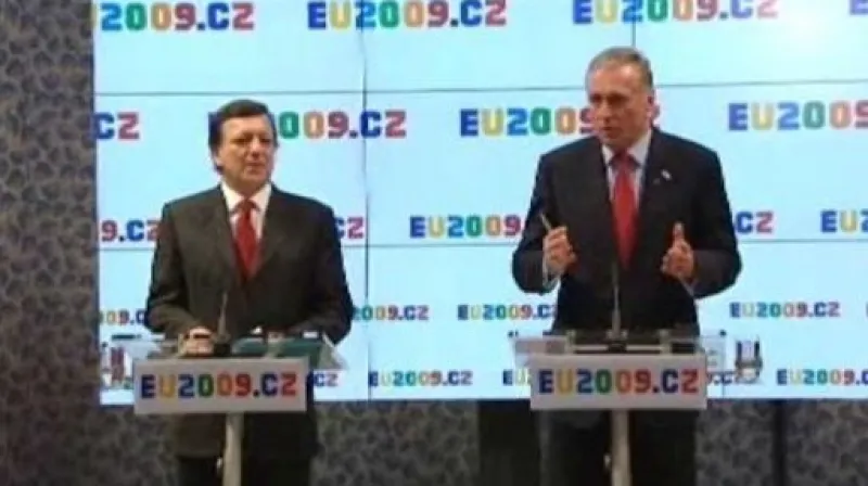 TK José Barrosa a Mirka Topolánka