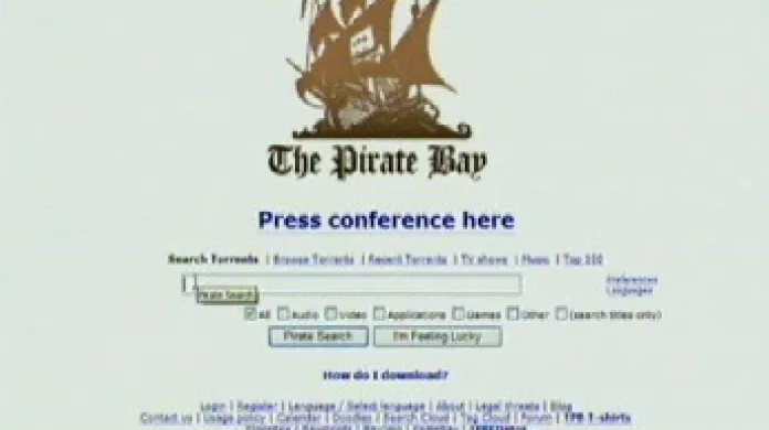 Server The Pirate Bay