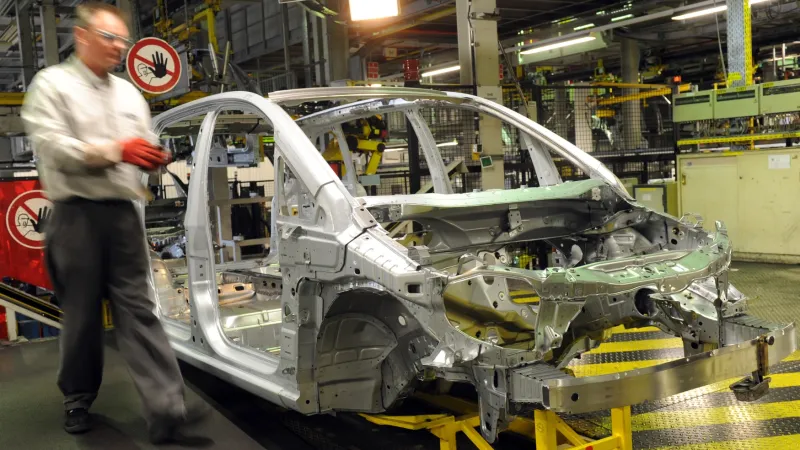 Továrna Opelu v německém Bochumu