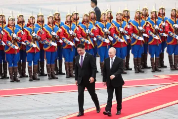 Mongolsko mělo Putina zatknout, místo toho uspořádalo ceremonii